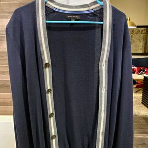 Banana republic navy cardigan